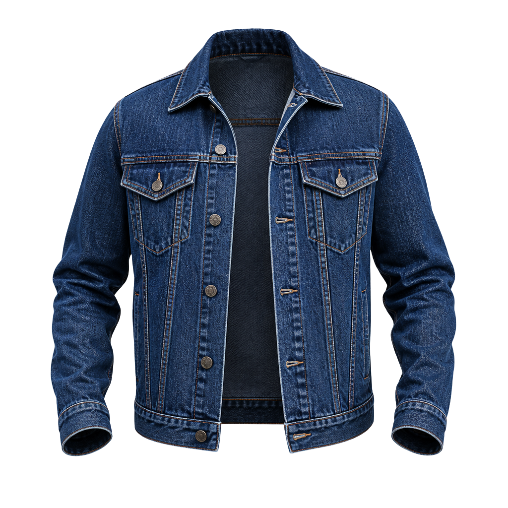 Indigo Trucker Jacket
